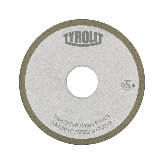 TYROLIT Diamond internal cylindrical grinding wheel 1A1 30x10x10 D91 B carbide/ceramic - Grinding wheel/grinding stone
