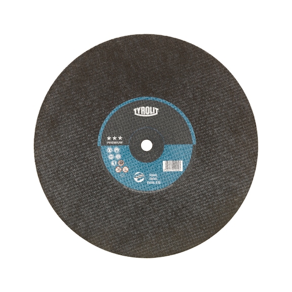 TYROLIT Straight cutting disc 350x3.8x20 mm A24 PREMIUM rails - Cutting-off wheel