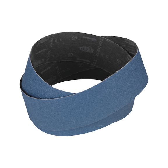 TYROLIT Abrasive belt 100x915 ZA60 PC X JTS PREMIUM Steel/Aluminium - Grinding belt for belt grinder