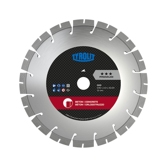 TYROLIT DCC Trockenschnitt-S&auml;gebl&auml;tter 400x3,2/2,5x20 PREMIUM Beton - S&auml;geblatt (Sonstige)