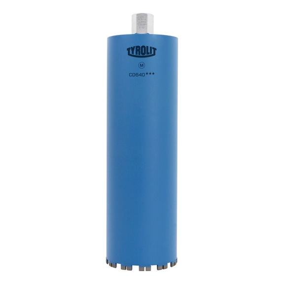 TYROLIT CD640 Nassbohrkronen 127x450x11/4 Zoll PREMIUM armierten Beton - Bohrkrone f&uuml;r mineralisches Material