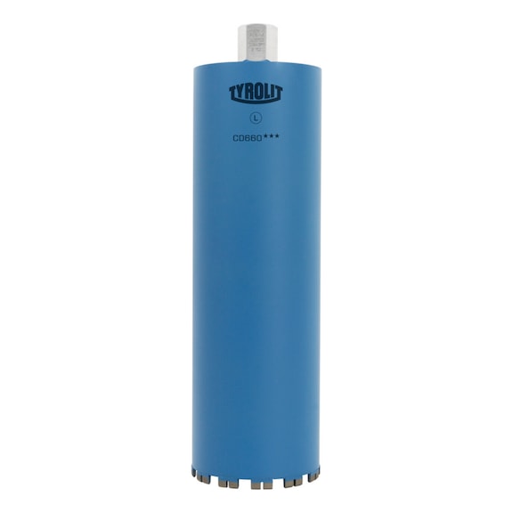 TYROLIT CD660 wet core bits 172x450x11/4 inch PREMIUM reinforced concrete - Core bit for mineral material