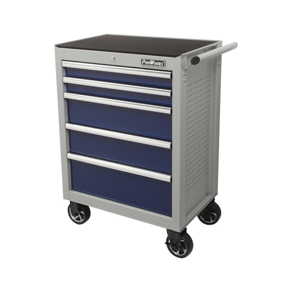27-inch 5-Drawer Tool Cabinet (Industrial Grade) - 27-inch 5-Drawer Tool Cabinet (Industrial Grade)<br/>Product Dimensions: 679X461X971mm