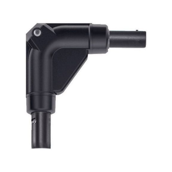 TESTO 90-degree elbow for connecting vane probes, diameter 100 mm - Climate measurement equipment accessories