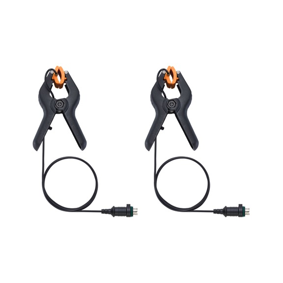 TESTO Zangen-Temperaturf&uuml;hler-Set f&uuml;r Messungen an Rohren (Durchmesser 6-35 mm) - Temperaturf&uuml;hler