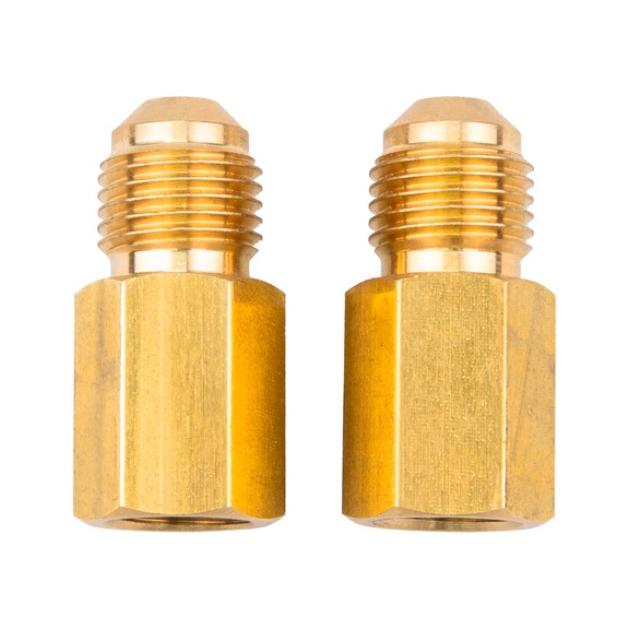 TESTO F&uuml;llschlauchadapter 5/16 zu 1/4 Zoll (SAE) bzw. 1/2 zu 7/16 Zoll (UNF) - Druckmessger&auml;t Zubeh&ouml;r