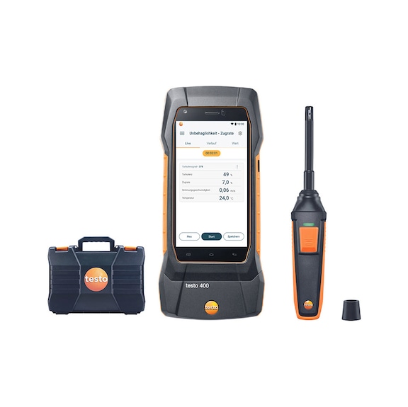 TESTO testo 400 working standard set - Climate measuring instruments
