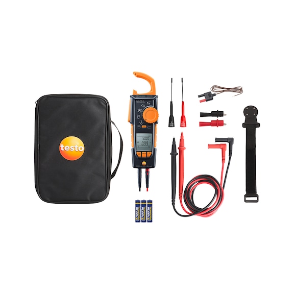 TESTO Premium Set testo 770-3 TRMS Clamp Meter Set with Bluetooth - Current clamp