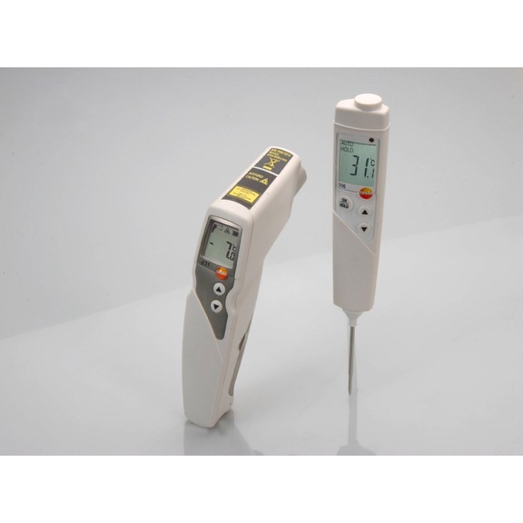 TESTO Infrared and testo 106 core temperature meter testo 831 Se - Infrared temperature measuring devices
