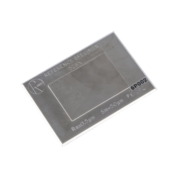 TESA TECHNOLOGY Standard drsnosti oceli,Ra = cca 0,5&nbsp;&micro;m - Standard drsnosti oceli