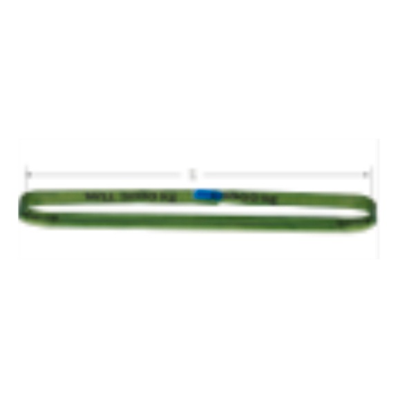 DOLECO round lifting sling with eyelet, model 0515 5512 02 - DOLECO round lifting sling with eyelet