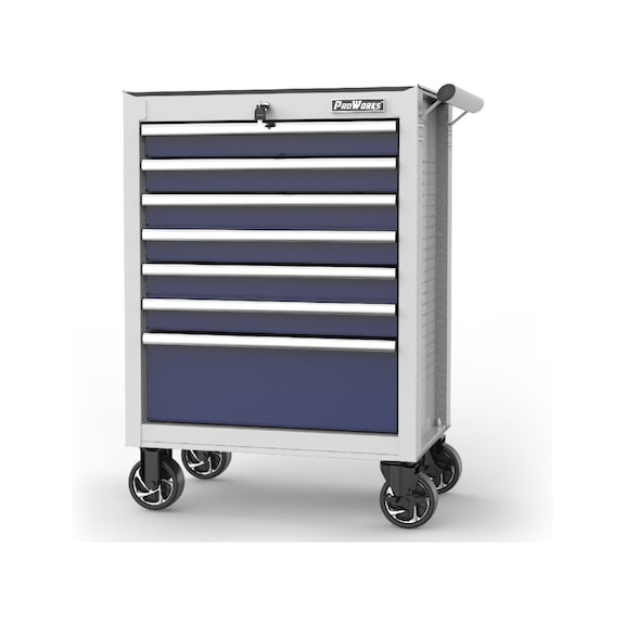 27寸7斗工具车（工业级）*产品尺寸：679X461X971mm - 27寸7斗工具车（工业级）*产品尺寸：679X461X971mm