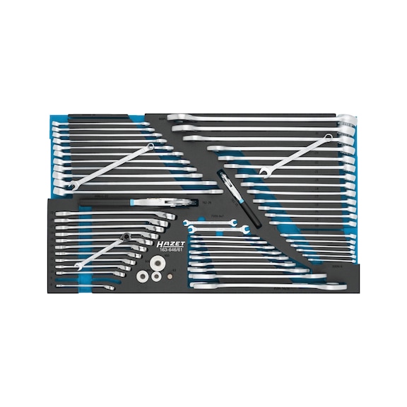 HAZET Tool set 163-646/61, 61-piece - Tool assortment
