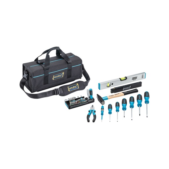 HAZET Universal tool bag, small 191T-5/51, 51-piece - Tool case (workshop)