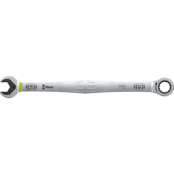 WERA Open-end/ring ratchet spanner 6007 Joker 18 18 x 334 mm 05020360001 - Combination ratchet spanner 6007 Joker