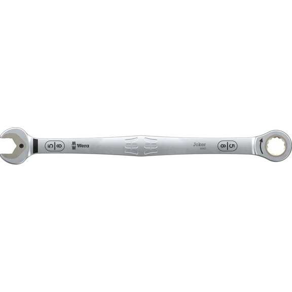WERA Maul-Ringratschen-Schl&uuml;ssel 6007 Joker 5/8 Zoll x 304,5 mm 05020366001 - Maul-Ringratschen-Schl&uuml;ssel 6007 Joker SB lange Ausf&uuml;hrung, z&ouml;llig