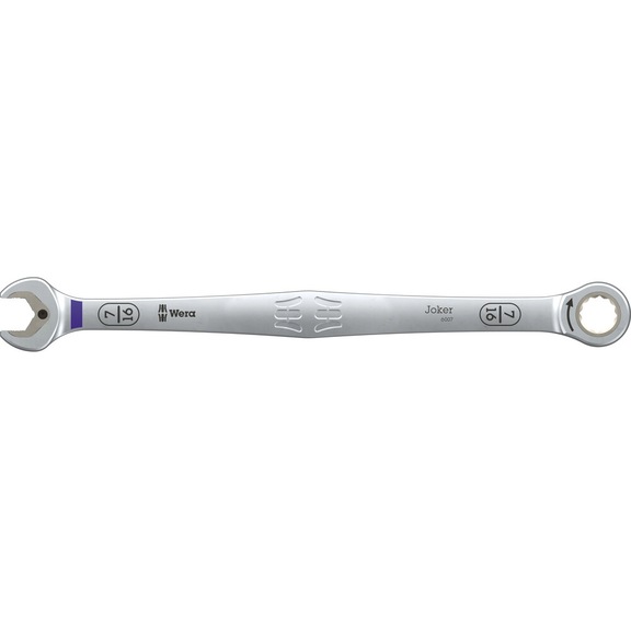 WERA Maul-Ringratschen-Schl&uuml;ssel 6007 Joker 7/16 Zoll x 220 mm 05020363001 - Maul-Ringratschen-Schl&uuml;ssel 6007 Joker SB lange Ausf&uuml;hrung, z&ouml;llig