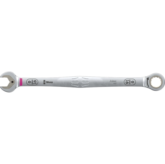 WERA Maul-Ringratschen-Schl&uuml;ssel 6007 Joker 9/16 Zoll x 265 mm 05020365001 - Maul-Ringratschen-Schl&uuml;ssel 6007 Joker SB lange Ausf&uuml;hrung, z&ouml;llig