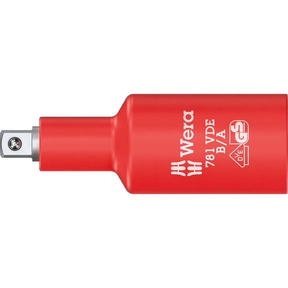 WERA 3/8 inch adapter 781 VDE B/A 05024692001 - Extension piece for socket wrench inserts
