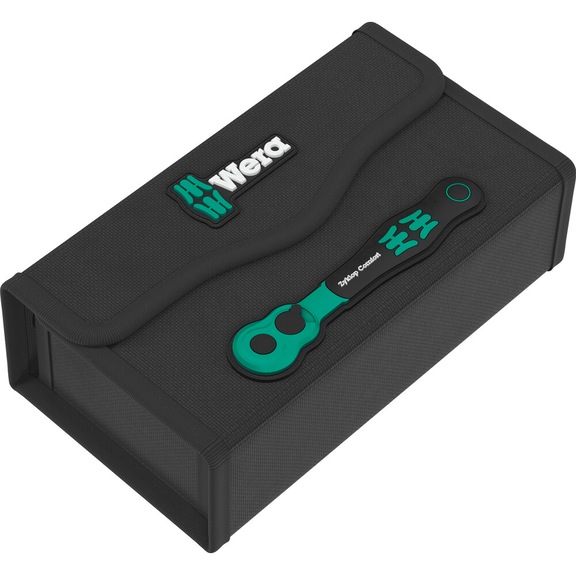 WERA Tool bag, empty 9585 Textile Box Zyklop Comfort 1/4 inch 05136417001 - Textile Boxes & Folding Bags Ratchets