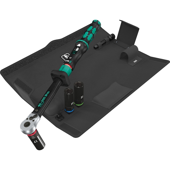 WERA Torque wrench set Click-Torque Lock C 3 Car wheel change set 1 05075790001 - Click-Torque Wrenches