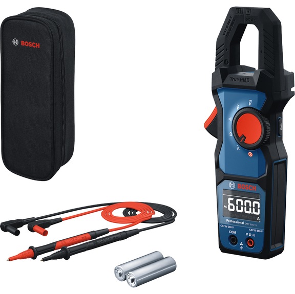 BOSCH Current clamp meter GMC 600-15 0601077600 - Clamp meter