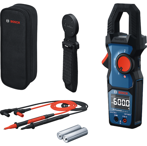 BOSCH Current clamp GMC 600-15 + MH 1 0601077601 - Clamp meter