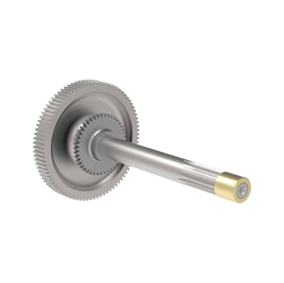 GESIPA Pinion shaft, complete 1435088 - Controls, shafts, bearings