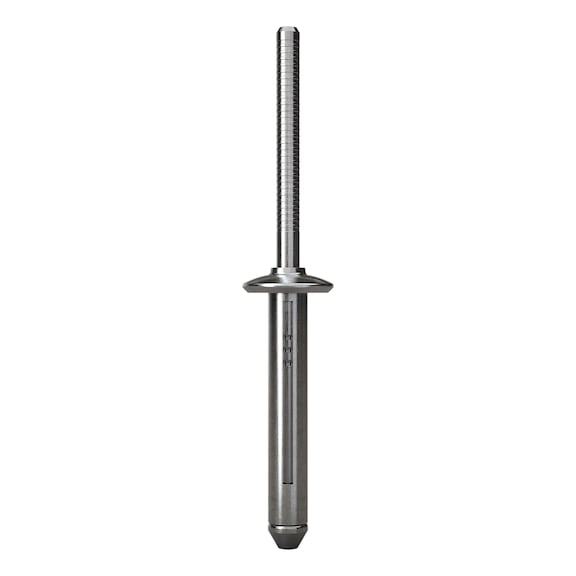 GESIPA Blindniete Alu/Alu Flachrundkopf 5,2 x 25,4 EPDM Pack mit 250 St&uuml;ck 1455623 - Blindniet