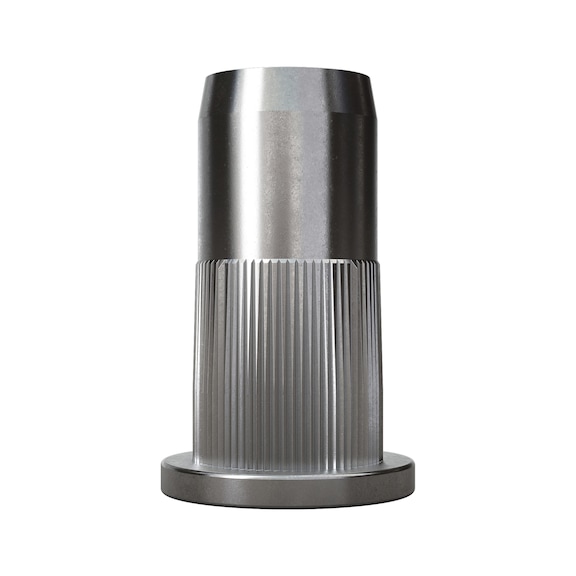 GESIPA Blind rivet nuts, steel, flat-round head, M8 x 11 x 20, pack of 100, 1455563 - Blind rivet nut