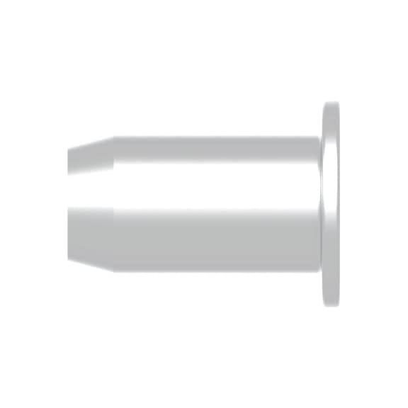 GESIPA Blind rivet nuts A4 stainless steel M6 x 9 x 15.5 Pack of 250 1455462 - Blind rivet nut