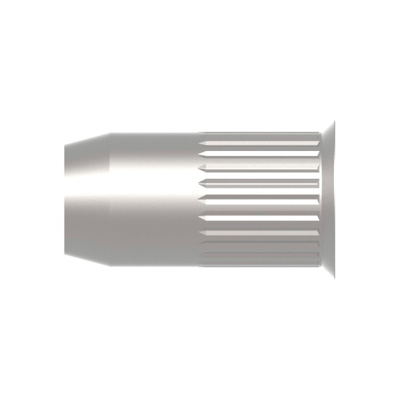 GESIPA Blindnietmuttern Stahl Kleinkopf M8 x 11 x 21 Pack mit 100 St&uuml;ck 1450370 - Blindnietmutter