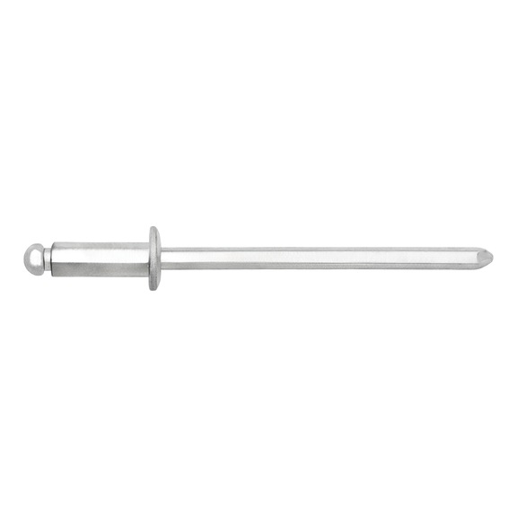 GESIPA Steel/steel flat-round head roofing rivets 3.2 x 6 pack of 500 pieces 1538385 - Blind rivet
