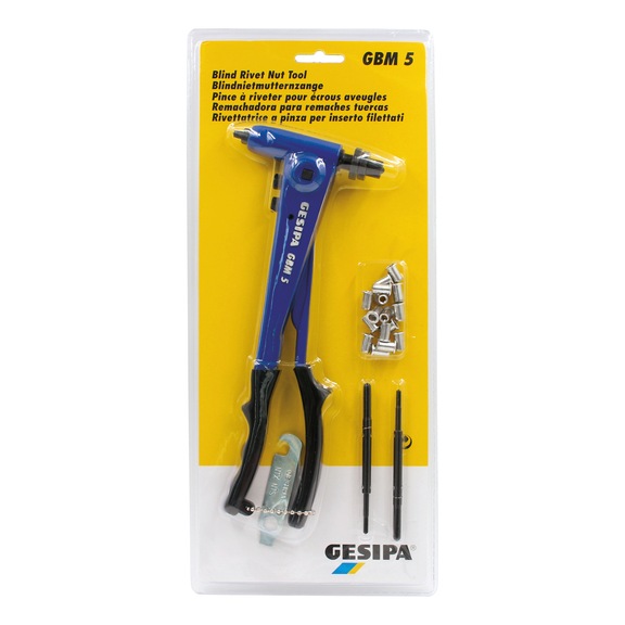 GESIPA GBM 5 1434803 hand-held blind rivet nut tool - Blind rivet nut pliers