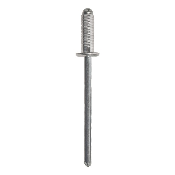 GESIPA Blindniete Gerillt Alu/Stahl Flachrundkopf 3,2 x 16 Pack mit 500 St&uuml;ck 1454101 - Blindniet