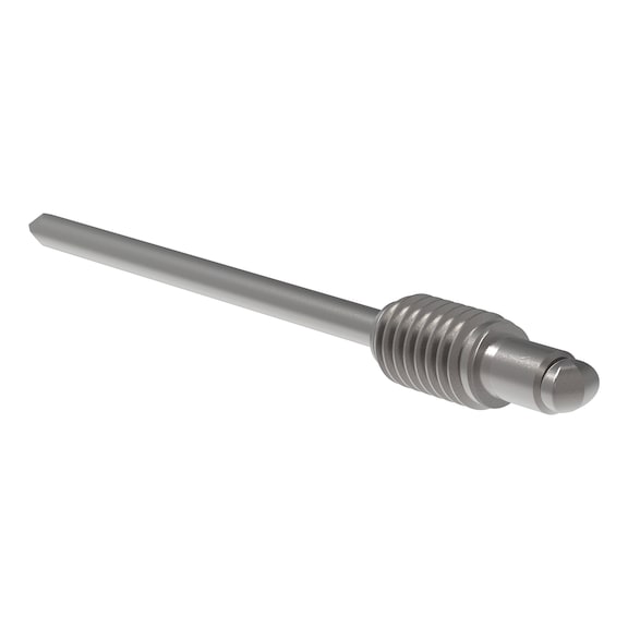 GESIPA Threaded blind rivets, steel/steel, M6 x 15 / 4 x 8 pack of 250 pieces 1455329 - Blind rivet