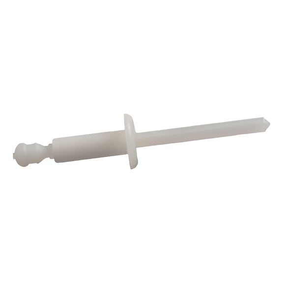 GESIPA Blindniete Kunststoff Flachrundkopf 4 x 8 Pack mit 500 St&uuml;ck 1455337 - Blindniet