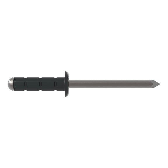 GESIPA Blindniete Alu/Niro 4,8 x 17 RAL 7016 Anthrazitgrau Pack mit 500 St&uuml;ck 1456162 - Blindniet