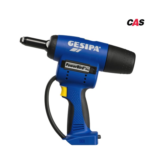 GESIPA PowerBird Pro Gold Edition CAS ohne Akku / ohne Ladeger&auml;t in L-Boxx 1679665 - Blindnietger&auml;t (Akku)