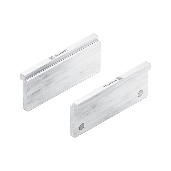 FEIN Pair of aluminium protective jaws (B) blank 150 mm FEIN VersaMAG L 99100001364 - Bench vise (Other)