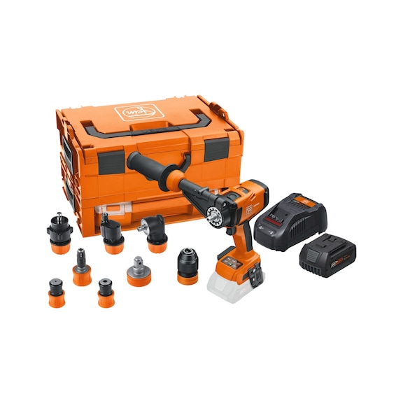 FEIN 4-speed cordless drill driver ASCM 18-4 QM AS QuickIN Top Set 71161565000 - Drill driver (cordless)