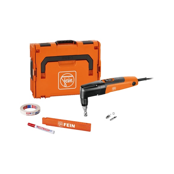 FEIN Nibbler up to 2 mm BLK 2.0 E Set 72324061000 - Sheet metal nibbler (electric)