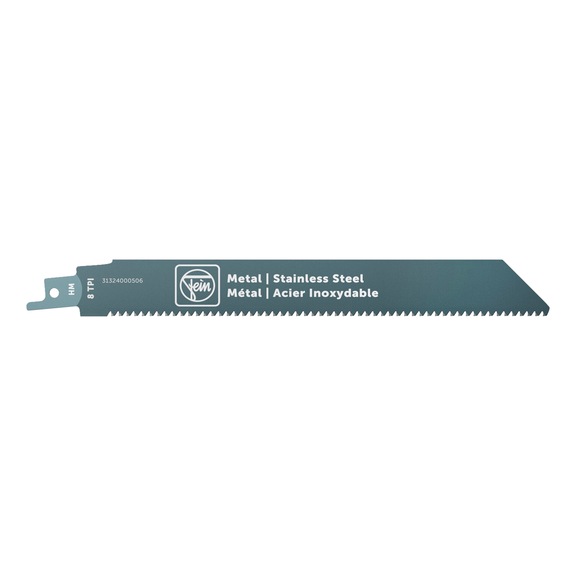 FEIN Reciprocating saw blade for metal HM 205 T8 MSS 31324000506 - Saw blade for reciprocating saw