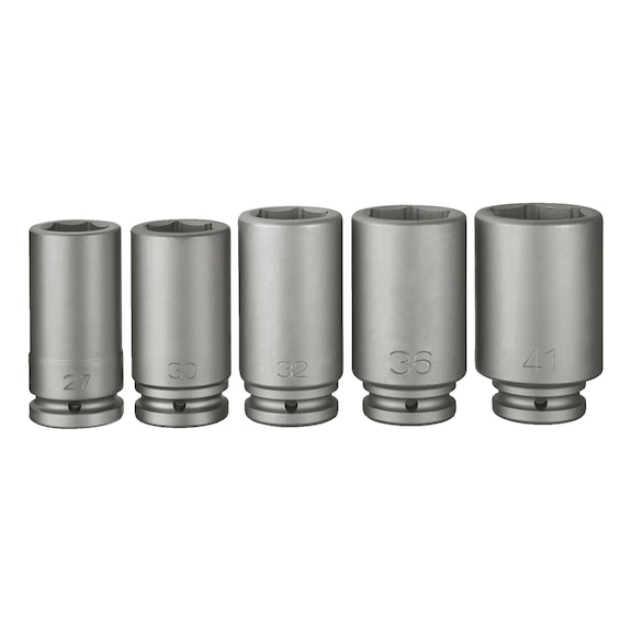 FEIN Kraftstecknuss-Set 62405323020 - Kraftstecknuss 6-kant 3/4 Zoll