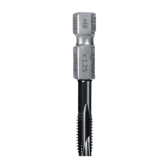 FEIN VARIO Gewindebohrer M8 f&uuml;r Durchgangsl&ouml;cher L.66 mm HSS TiAlN 63110027010 - Gewindebohrer, Gewindefurcher, Schneideisen (Sonstiges)
