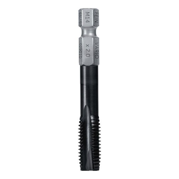 FEIN VARIO Gewindebohrer M14 f&uuml;r Durchgangsl&ouml;cher L.95 mm HSS TiAlN 63110029010 - Gewindebohrer, Gewindefurcher, Schneideisen (Sonstiges)