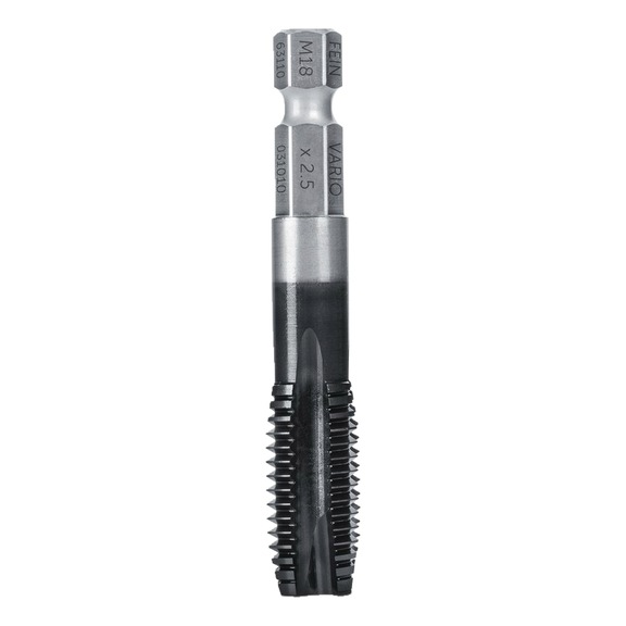 FEIN VARIO Gewindebohrer M18 f&uuml;r Durchgangsl&ouml;cher L.100 mm HSS TiAlN 63110031010 - Gewindebohrer, Gewindefurcher, Schneideisen (Sonstiges)
