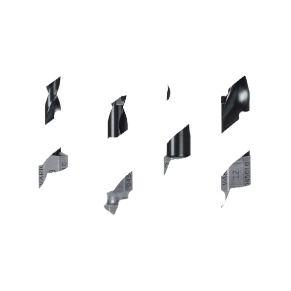 FEIN VARIO Spiralbohrer Set 4-teilig - VARIO Spiralbohrer Set