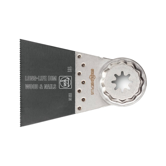 FEIN E-Cut Long-Life-S&auml;geblatt L&auml;nge 50 mm Breite 65 mm Aufnahme SLP 63502161240 - E-Cut Long-Life-S&auml;geblatt