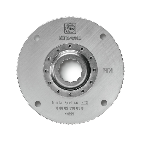 FEIN S&auml;gebl&auml;tter Durchmesser 100 mm VE 1 St 63502178010 - S&auml;geblatt f&uuml;r Oszillierer